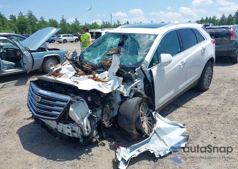 2017 Cadillac Xt5 Luxury из США, поврежденный, VIN 1GYKNBRSXHZ102451